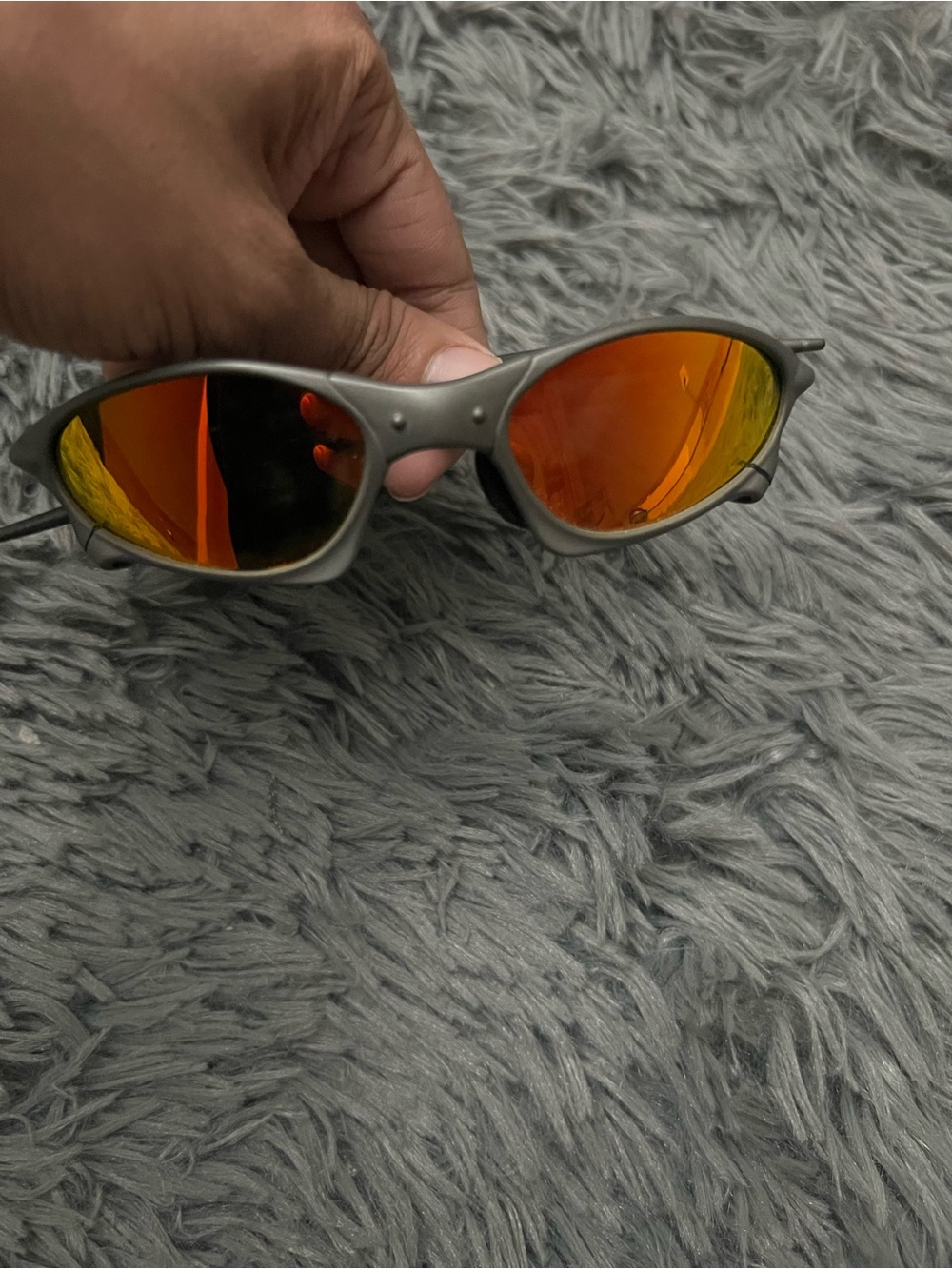 oakley romeo metal juliet x sunglasses in Matte Gray